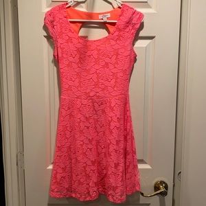 Candies xs coral dress